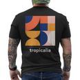 Tropicalia Vintage Latin Jazz Music Band Men's T-shirt Back Print