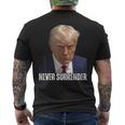 Trump Shot Donald Trump Shot Never Surrender Men's T-shirt Back Print