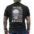 Tucker Name Gift Tucker Ively Met About 3 Or 4 People Mens Back Print T-shirt