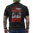 Two Fast Birthday Decorations Brother Of The Birthday Boy Mens Back Print T-shirt