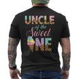 Uncle Of The Sweet One Ice Cream 1St First Birthday Family Mens Back Print T-shirt