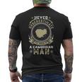 Never Underestimate The Power Of A Cambodian Man Men's T-shirt Back Print