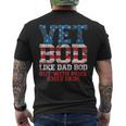 Vet Bod Like Dad Bod But With More Knee Pain Veteran Day Men's T-shirt Back Print