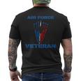 Veteran Vets Us Air Force Veteran Fighter Jets Veterans Mens Back Print T-shirt