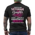 Veteran Vets Vietnam Veteran Daughter Raised By My Hero Veteran Day 97 Veterans Mens Back Print T-shirt