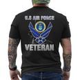 Veteran Vets Vintage Us Air Force Veteran Tee Vintage Usaf Veterans Mens Back Print T-shirt