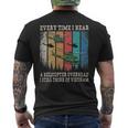 Vietnam War Veterans I Still Think Of Vietnam Memorial Day 35 Mens Back Print T-shirt