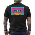 Vintage Audio Tape Cassette 80S 90S Halloween Party Costume 90S Vintage Designs Funny Gifts Mens Back Print T-shirt