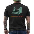Vintage Electronic Daw - Synthesizer Nerd Retro 80S 80S Vintage Designs Funny Gifts Mens Back Print T-shirt