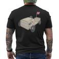 Vintage Soap Box Derby Car Mens Back Print T-shirt