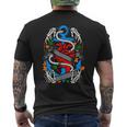 Vintage Tattoo Heart And Anchor Tattoo Artists Gift Mens Back Print T-shirt