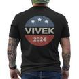 Vivek Ramaswamy For President 2024 Republican Party Men's T-shirt Back Print