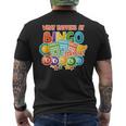 What Happens At Bingo Stays At Bingo Funny Bingo Colorful Mens Back Print T-shirt