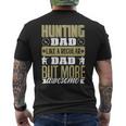 Womens Hunting Dad Like A Regular Dad But More Awesome Mens Back Print T-shirt
