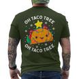 Oh Taco Tree Christmas Cute Xmas Mexican Food Lover Men's T-shirt Back Print