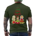 Tis The Season To Sparkle Christmas Princess Men's T-shirt Back Print