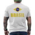Brasil Design Brazilian Apparel Clothing Outfits Ffor Men Mens Back Print T-shirt