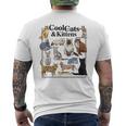 Cools Cat And Kitten Cat Types Funny Mens Back Print T-shirt