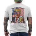 Drink Like Donald Trump 4Th Of July Men Women Usa Flag Mens Back Print T-shirt