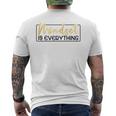 Everything Is Mindset Inspirational Mind Motivational Quote Men's T-shirt Back Print