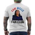 Fani Willis Fan Club Retro Usa Flag American Political Men's T-shirt Back Print