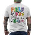 Field Day Let The Games Begin Last Day Of School Men's Back Print T-shirt