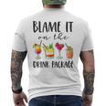 Cruise Blame It On The Drink Package Men's T-shirt Back Print