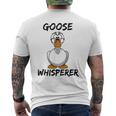 Goose Whisperer - Geese Hunting Stocking Stuffer Gifts Mens Back Print T-shirt