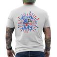 Happy 4Th Of July 2023 Patriotic American Independence-Day Mens Back Print T-shirt