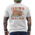 I Like Them Thick & Spicy Groovy Spicy Book Reader Romance Mens Back Print T-shirt