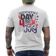 Independence-Day 4Th Of July 2023 Patriotic American Usa Day Mens Back Print T-shirt