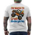 Kids Im Ready To Crush Kindergarten Monster Truck Boys First Day Mens Back Print T-shirt