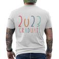 Kids Kindergarten 2023 Graduate For Girls Mens Back Print T-shirt