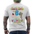 My Last Day Of Kindergarten 1St Grade Here I Come So Long Mens Back Print T-shirt