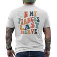 On My Fiancés Last Nerve Mens Back Print T-shirt