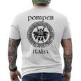 Pompeii Italy Gladiator Warrior Vacation Vintage Men's T-shirt Back Print