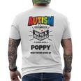 Proud Autism Poppy Quote - Autistic Pride Awareness Saying Mens Back Print T-shirt