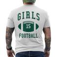 Rachel Green Girls Football Football Funny Gifts Mens Back Print T-shirt