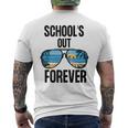 Schools Out Forever Graduation Last Day Of School Men's Back Print T-shirt