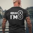 8Th Birthday Gril Boy Bruh I’M 8 Year Old Eight 8Th Party Men's T-shirt Back Print Gifts for Old Men