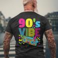 90S Vibe 1990S Fashion Nineties Theme Party 90S Theme Outfit Mens Back Print T-shirt Gifts for Old Men