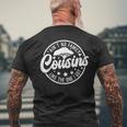 Aint No Cousins Like The One I Got Cute Family Reunion 2023 Mens Back Print T-shirt Gifts for Old Men