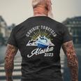 Alaska Cruise Vacation 2023 Cruisin Together Vacation Mens Back Print T-shirt Gifts for Old Men