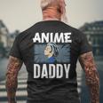 Anime Daddy Saying Animes Hobby Lover Dad Father Papa For Women Men's Back Print T-shirt Gifts for Old Men