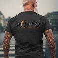 Annular Solar Eclipse October 2023 Physics Astronomy Eclipse Men's T-shirt Back Print Gifts for Old Men