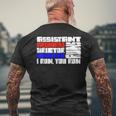 Assistant Fireworks Director - Director Runs I Run You Run Mens Back Print T-shirt Gifts for Old Men