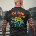 Aw Ship It's A Family Cruise 2023 Trip Vacation Matching Men's T-shirt Back Print Gifts for Old Men