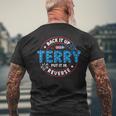 Back It Up Terry Put It In Reverse Funny 4Th Of July Mens Back Print T-shirt Gifts for Old Men