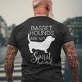 Basset Hound Dog Spirit Animal J000237 Men's T-shirt Back Print Gifts for Old Men