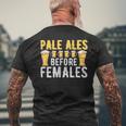 Beer Fun Pale Ale Beer Drinking Crafts Brewer Crafts Ipa Brewing Mens Back Print T-shirt Gifts for Old Men